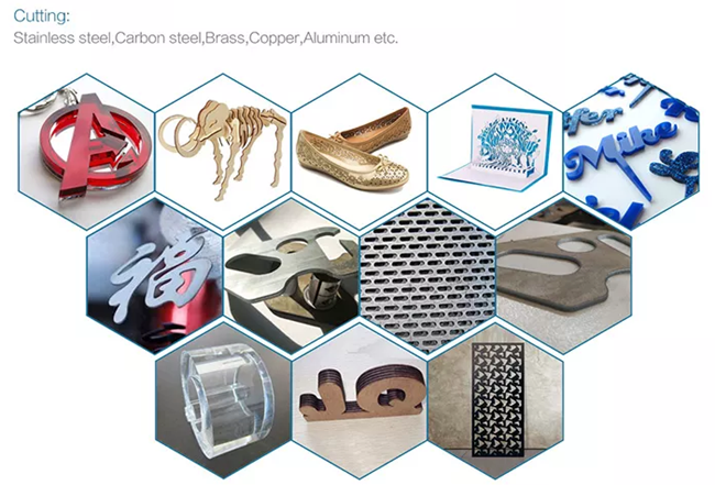 1325 Laser Cutting For Sheet Metal 300W 500W CW6000 CW6200