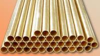99,9% pureza em volta do tubo de bronze ASTM B587 C4430 C38500 do grande diâmetro de 2 polegadas