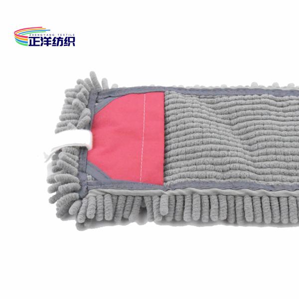5” cabeça de limpeza 1500gsm de Grey Floor Cleaning Dust Mop do espanador da poeira X18 para o mármore e o concreto