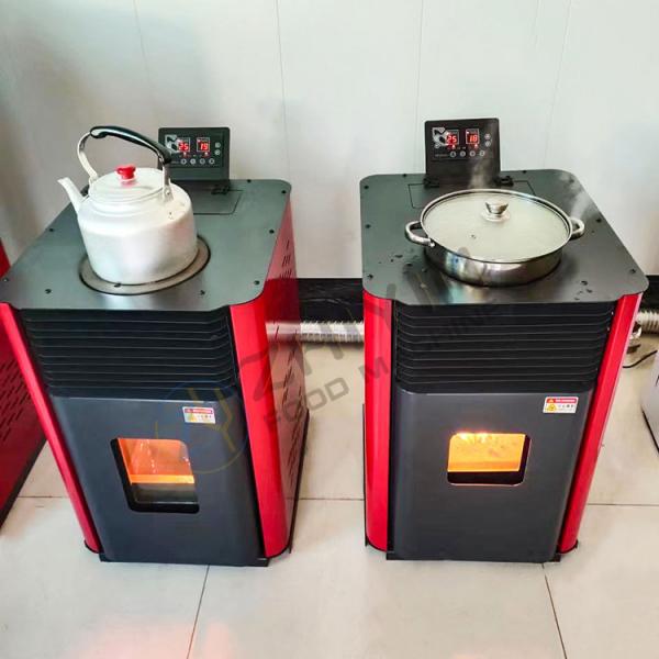 Forno de aquecimento de inverno Forno de combustão de partículas biológicas Forno de aquecimento de ar quente interior