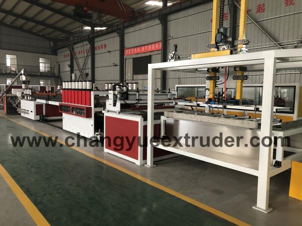 Machine à carton en plastique Changyue modèle SJSZ80/156