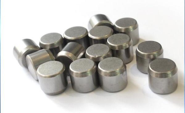 Customized Size Tungsten Carbide Buttons Good Hardness With Flat Top Surface