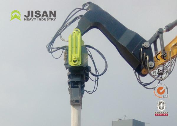 Martelo de pilha montado hidráulico das peças da construção que conduz o poder vibratório do equipamento para PC400 a máquina escavadora Attachment