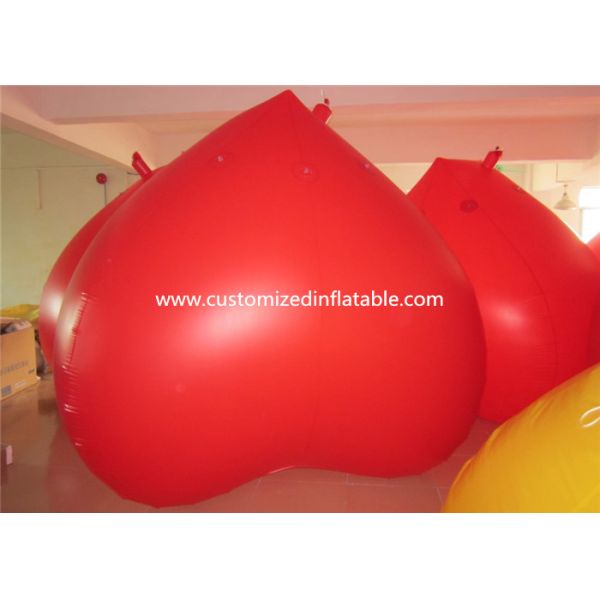Giant Inflatable Holiday Decorations Hanging Heart Helium Balloons