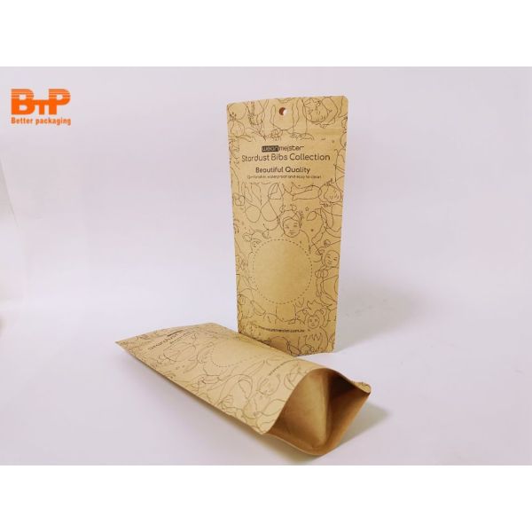 Food Snacks Packaging Compostable Package Zipper Bag Biodegradable Materials Plastic Bags PLA Paper Pouch Bag Ecofriendly Material Packaging Printing Offset Printing