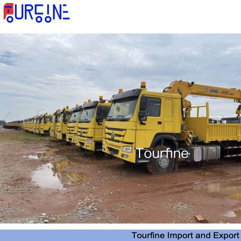 Sinotruk HOWO 10 Wheel Truck Mounted Crane with 10 Ton Telescopic Boom