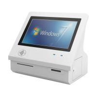 Elegante, elegante e economizador de espaço, com caixa de aço resistente, tela sensível ao toque IR e LCD TFT.