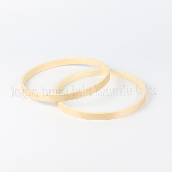 Anillos de flores de madera, anillos de coronas de madera para hacer decoración de coronas de boda y artesanías para colgar en la pared