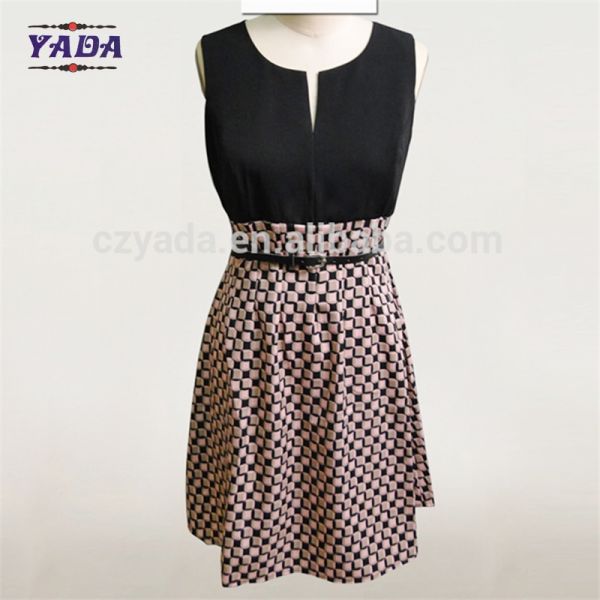 Дамы новая модель умный случайный Сильм плюс размер одежды Dropshipping платья дама с низкой ценой