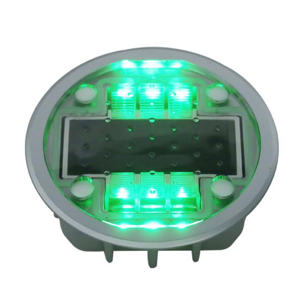 Round Solar Powered  Flashing Aluminum Light Solar  Led Road Stud