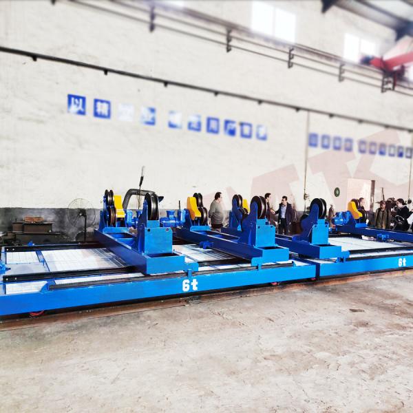 Self Propelled Electric Transport Cart , 5 Ton Steel Mill Railroad Carts Motorized
