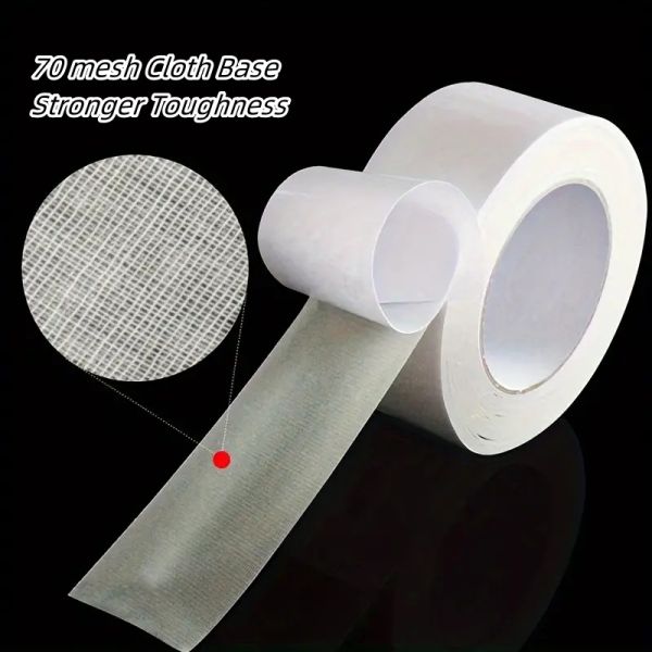 Fixing Carpet Fabric Cloth Tape With Rubber Adhesive Heavy Duty Mesh Double Side