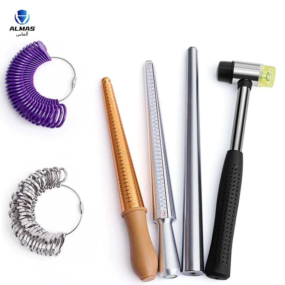 Precision Measurement and Adjustable Trimming Ring Tool with Durable Construction for Jewelry Making