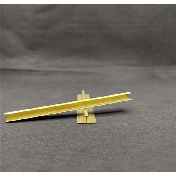 Anti Water C38000 Brass T Profile For Interior Decoration Angle