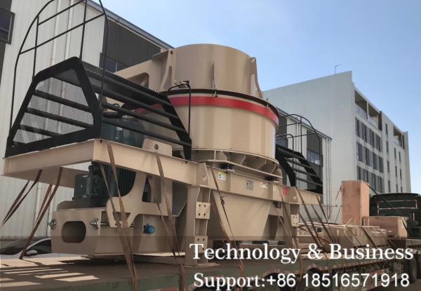 Areia da eficiência elevada VSI que faz a tipo de Barmac da máquina 1242 R/Min - 1460 R/Min