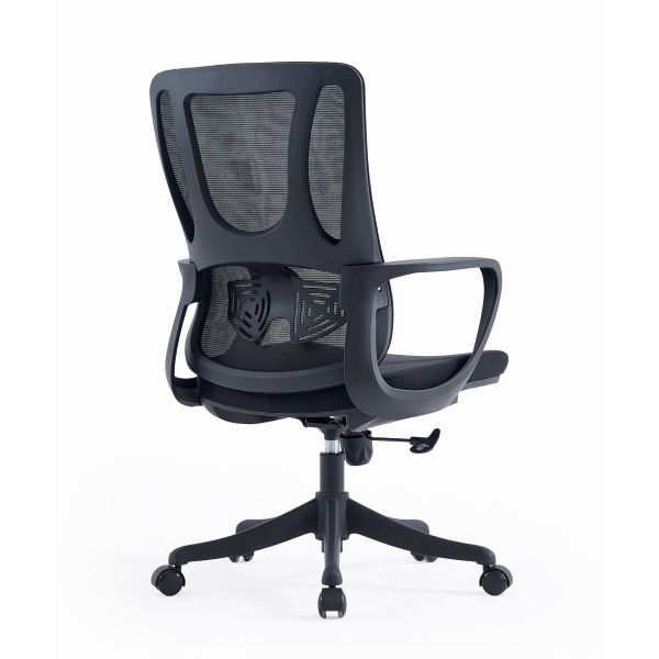 Promotional Executive Mesh Office Chair Low Back Swivel With Lumbar Support