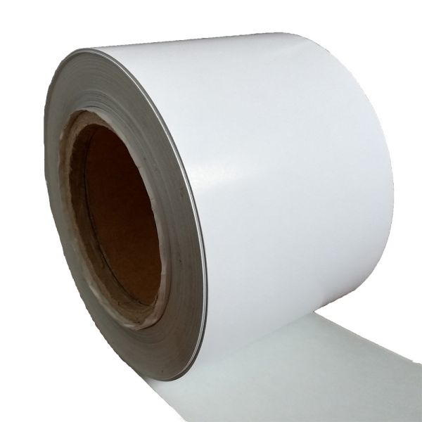 White Glassine MSDS PET 25UM Strong Adhesive Labels