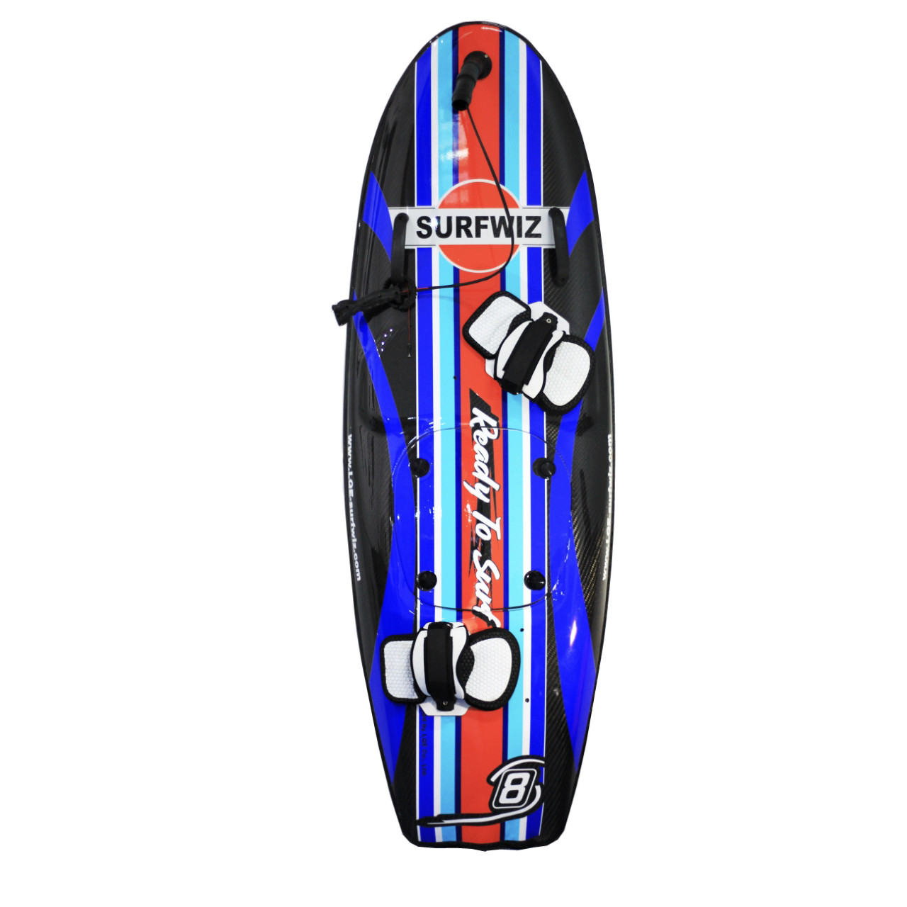 1800*600*150 мм BluePenguin Powered Surfboard Углеродное волокно Серфборд Вибрир
