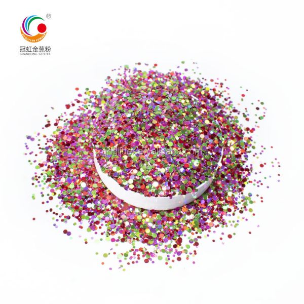 Phantom Laser Glitter Dust Powder Biodegradable Loose Loose Glitter For Tumblers