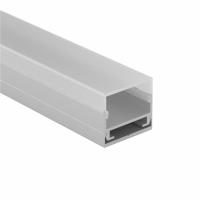 El soporte cuadrado de la superficie de la forma anodizó el perfil de aluminio de la tira del LED con la cubierta del duffuser de la PC