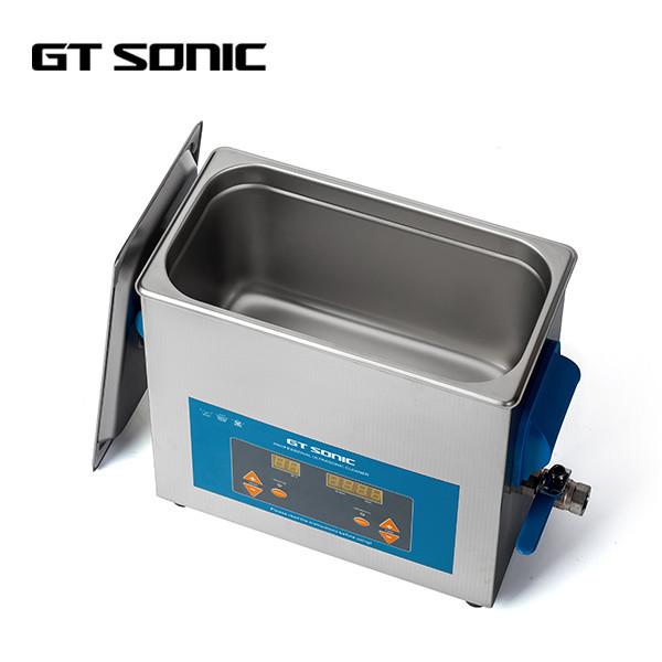 LED Display Metal Parts Ultrasonic Cleaner 6L 40kHz 150 Watt High Frequency