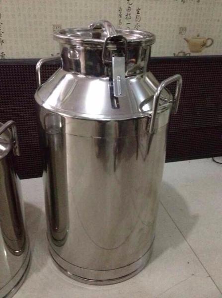 50L Milk Churn Food Sanitary Stainless Steel for Safe and Hygienic Dairy Production