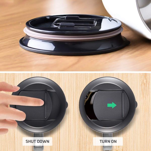 Matte Black  Stainless Steel Coffee Mugs With Handles Custom Logo