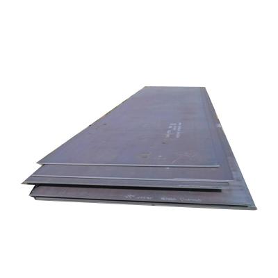 A placa de aço suave Astm A36 do ISO 10mm chapeia a pintura preta para o preaquecedor