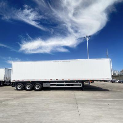 Aluminum Box Body 53ft Semi Trailer for Temperature-Controlled Fresh Food Transport