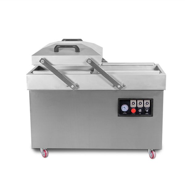 Packaging Type Bags DZ-400/2SB3 Double Chamber Groove Vacuum Packing Sealing