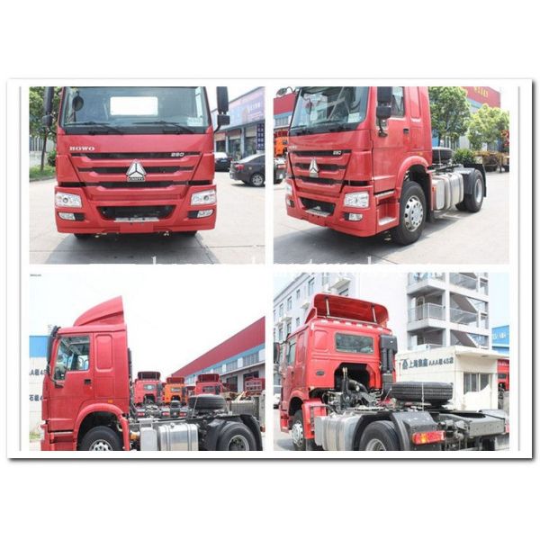 sinotruk howo 6x4 Diesel tractor truck for tough or complex road conditions using