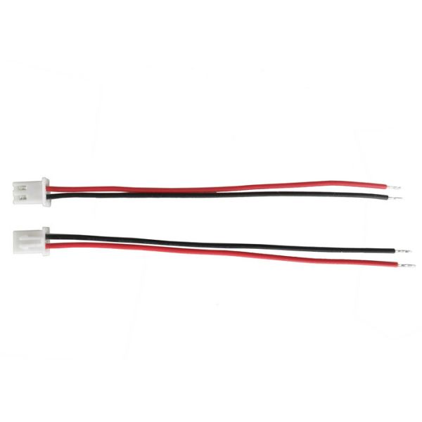 2.54mm Pitch JST XHP 2pin Crimp Male Connector Electrical  Wire Harness