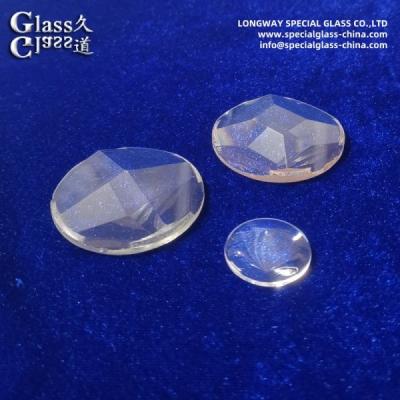 Lentilles prismatiques en borosilicate de haute clarté OEM pour les solutions d'éclairage