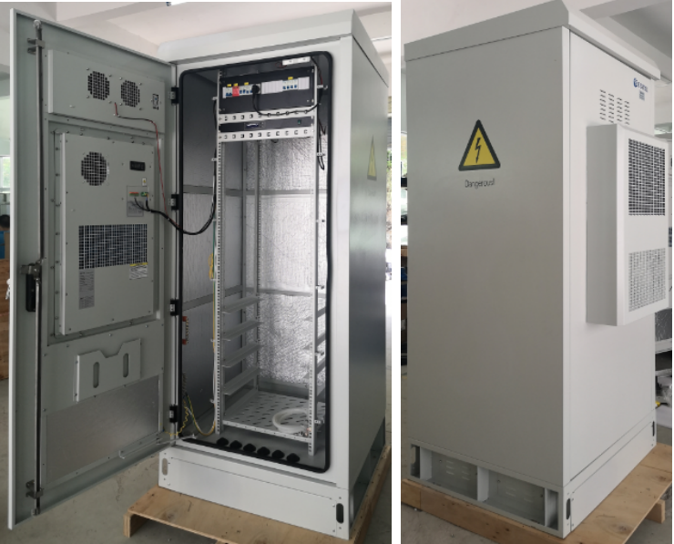 Корозия одностеночного на открытом воздухе шкафа телекоммуникаций IP55 водоустойчивого 40U анти-