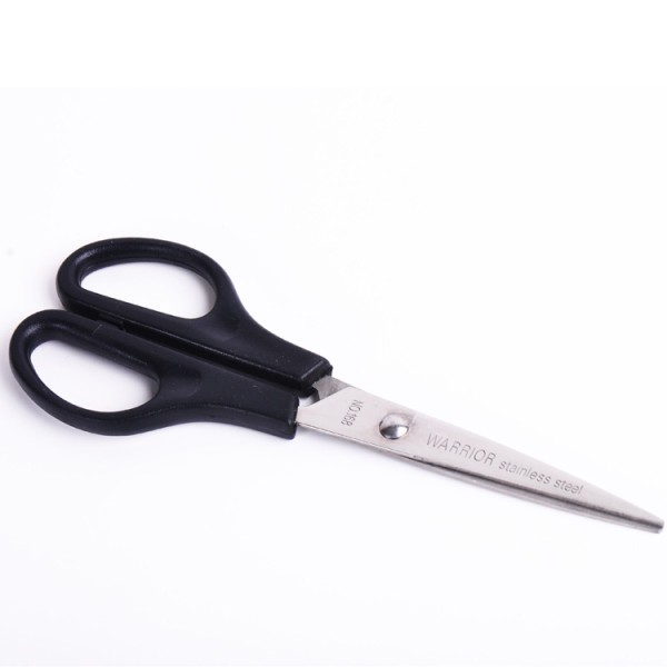 Wholesale multipurpose reliable quality 6.5 inch students black scissors
