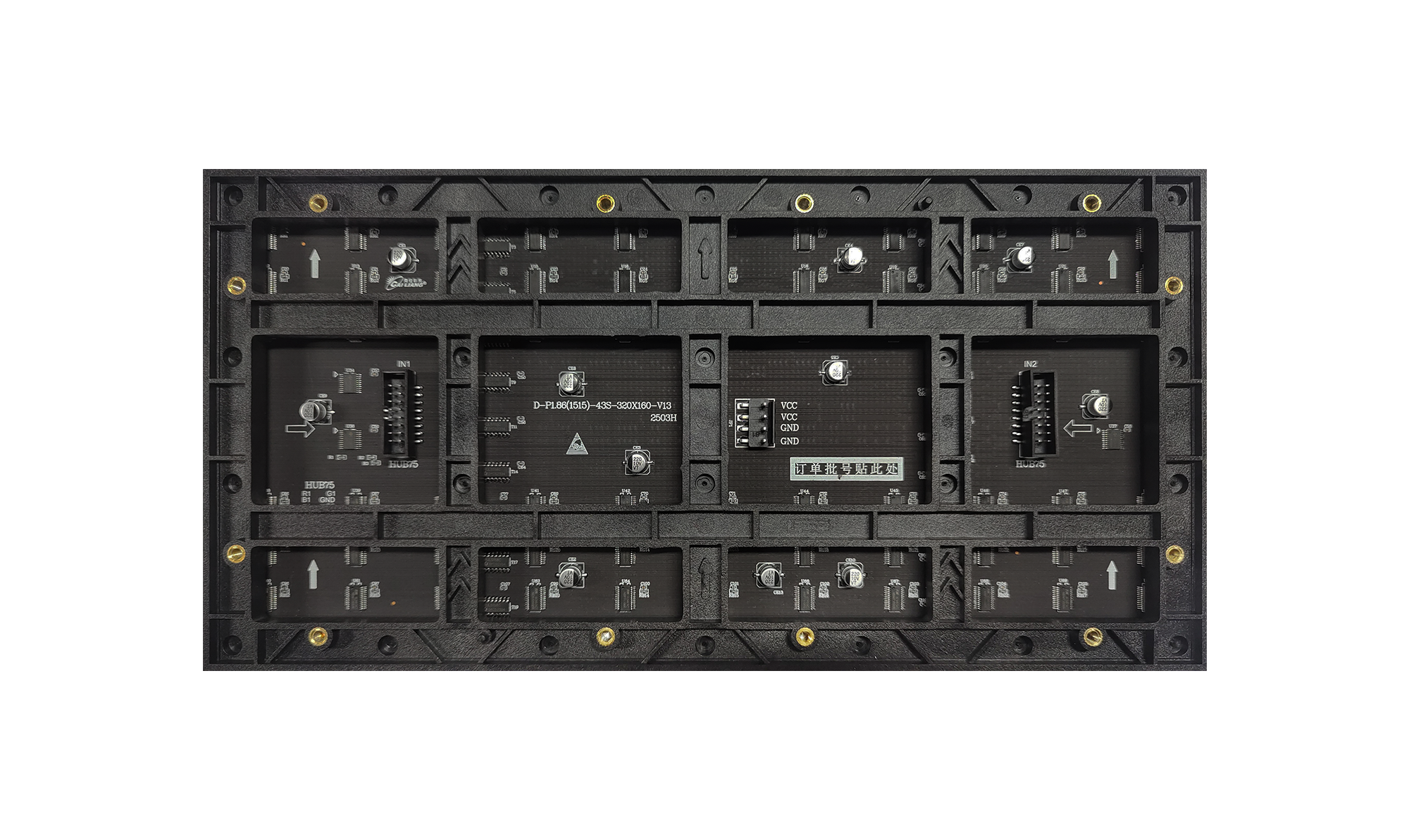 3840Hz/s Refresh Rate High Definition LED Digital Screen for Restaurant Hotel Supplies