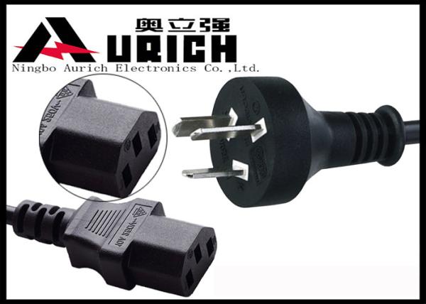 Argentina PC Power Supply Cable 3 Prong Plug 10A 250V IRAM Certification