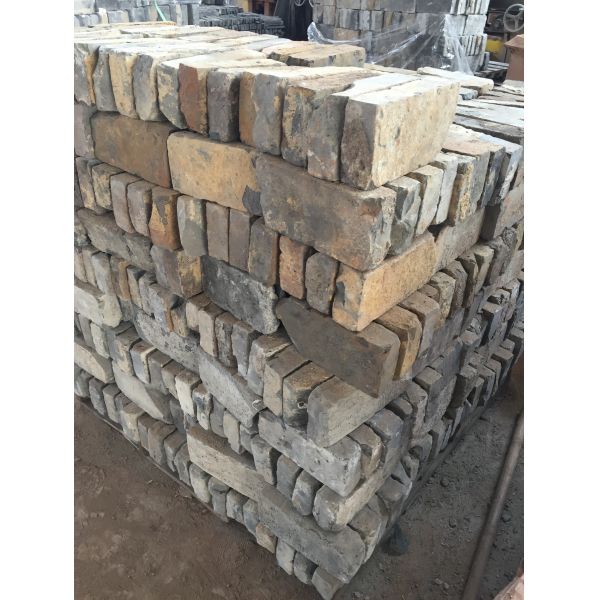 Большая огнеупорная исправленная кирпичная стена, облицовка кирпича Старого Мира для отделки стен