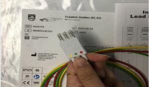 TPU ECG Peças de substituição Cabos, ECG Lead Set 989803145101