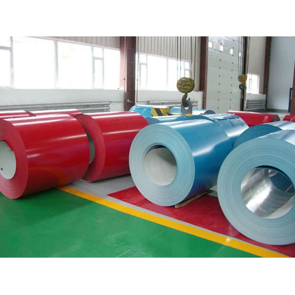 Dx51d PE PVC Plastic Film PPGI PPGL Prepainted Galvanized Steel Coils