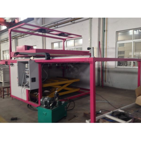 thick sheet vacuum thermoforming machine