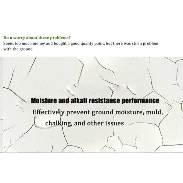 Внешняя стена здания инженерная каменная краска Алкалоустойчивый герметик в белом цвете