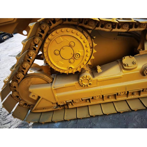 Wide-Track Used CAT D5M LGP Bulldozer 120HP Diesel 12 Ton Low Ground Pressure Blade Soft Terrain Second Hand Dozer Machine