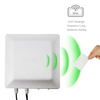 Voz pasiva de larga distancia de la etiqueta del control de acceso de la tarjeta del RFID que lee al lector de la frecuencia ultraelevada de la antena
