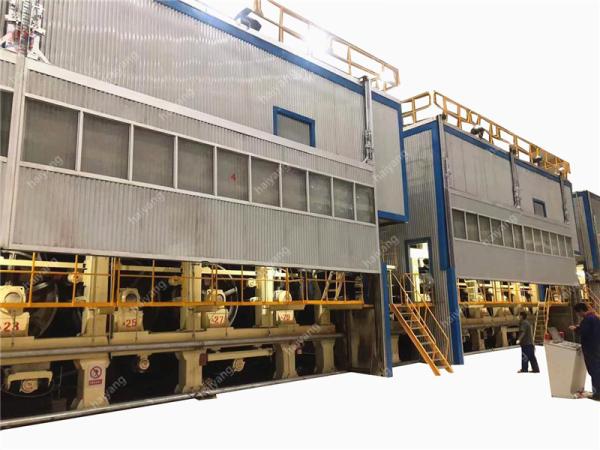 Mixed Pulp 80m/Min 2100m Fluting Paper Machine
