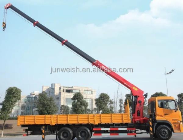 3m Span Telescopic Truck Crane 10 Ton Knuckle Sany Boom SPS25000 SPS5000 with Guarantee