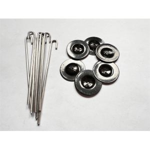 Aluminum 29mm Self Locking Washer Solar Panel Bird Proofing Clips