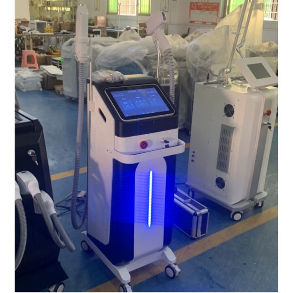 Пико лазерная эпиляция вертикальная 808 диодная лазерная эпиляция машина 2 в 1