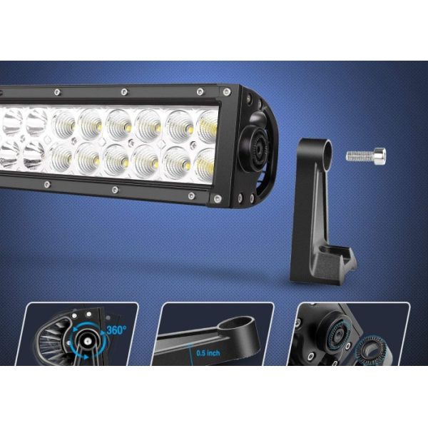 32 Inch LED Light Bar 12600 Lumens 6063 Stainless Steel Material