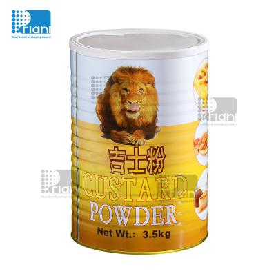 Cooking Food Tin Cans Custom Logo Empty Candy Tins OEM Available
